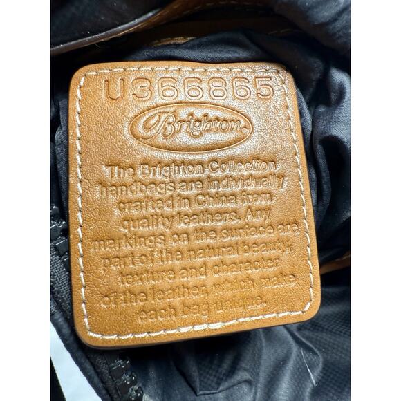 BRIGHTON HEART to HEART KALLISTA QUILTED MicroFiber Organizer Crossbody Bag - Picture 7 of 16